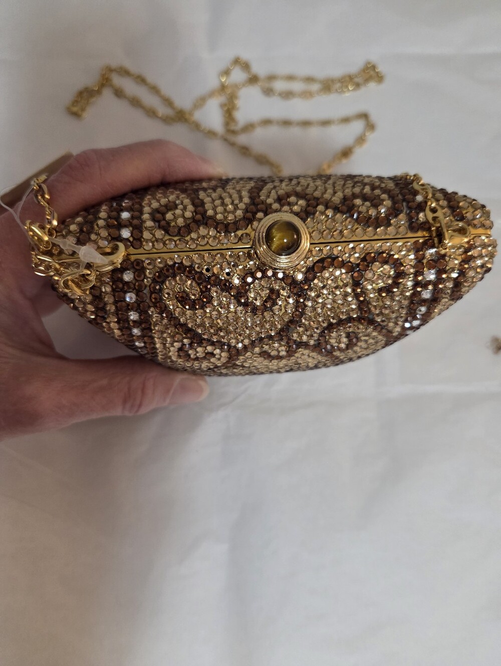 Kate Landry Rhinestone Evening Bag. - Picture 4 of 8